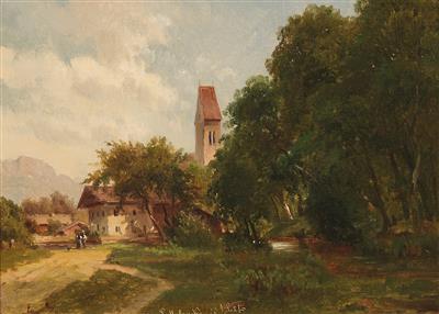 Ludwig Halauska - 19th Century Paintings and Watercolours