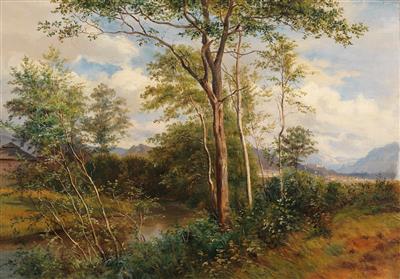 Ludwig Halauska - 19th Century Paintings and Watercolours