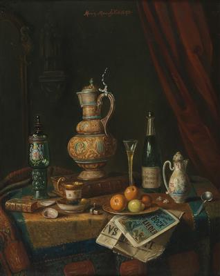 Moritz Mansfeld - Dipinti a olio e acquarelli del XIX secolo