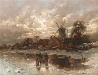 Désiré Thomassin - Dipinti a olio e acquarelli del XIX secolo