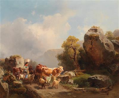 Austrian Artist around 1860 - 19th Century Paintings and Watercolours