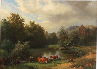 Carl Hummel - Gemälde des 19. Jahrhunderts