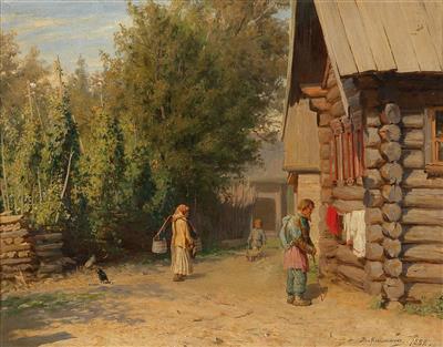 Wasily Maximovich Maximov - 19th Century Paintings