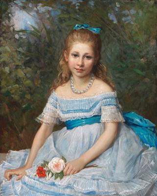 France, 19th Century - Dipinti a olio e acquarelli del XIX secolo