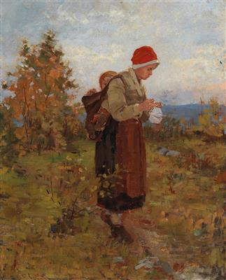 Anna Nordgren - Dipinti a olio e acquarelli del XIX secolo