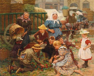 Fritz Schnitzler - Dipinti a olio e acquarelli del XIX secolo