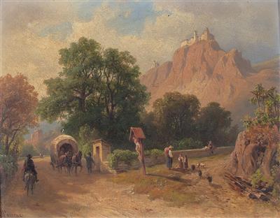 Johann (Giovanni) Varrone - 19th Century Paintings and Watercolours