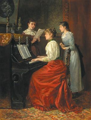 Wilhelm Friedenberg - Obrazy 19. století