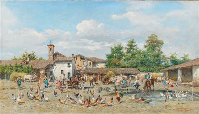 Enrico Bartezago - 19th Century Paintings and Watercolours