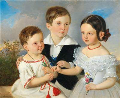 Johann Nepomuk Mayer - 19th Century Paintings and Watercolours