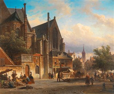 Elias Pieter van Bommel - 19th Century Paintings and Watercolours