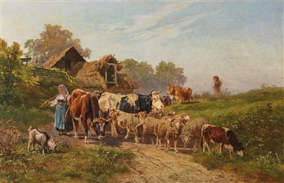 Gustav Ranzoni - 19th Century Paintings and Watercolours