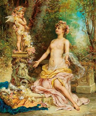 Hans Zatzka - Ölgemälde und Aquarelle des 19.
Jahrhunderts