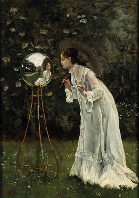 Alfred Stevens - Obrazy 19. století