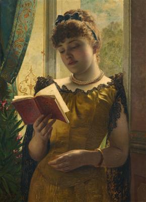 Alfred Stevens - Gemälde des 19. Jahrhunderts