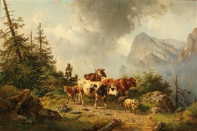 Edmund Mahlknecht - 19th Century Paintings