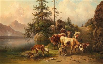 Edmund Mahlknecht - 19th Century Paintings