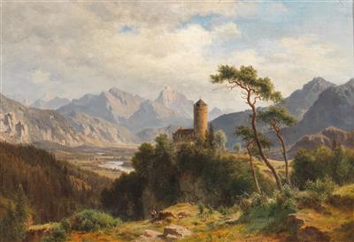 Ludwig Halauska - 19th Century Paintings and Watercolours