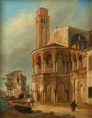 Luigi Querena - 19th Century Paintings and Watercolours