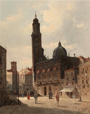 August von Siegen - Obrazy 19. století