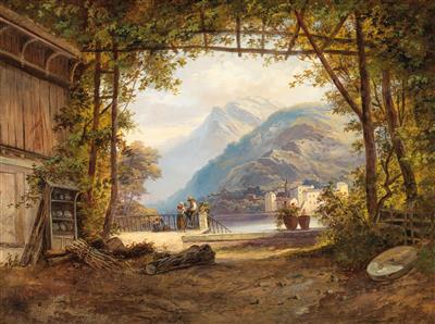 Franz Barbarini - 19th Century Paintings and Watercolours