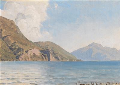 Janus Andreas la Cour - Ölgemälde und Aquarelle des 19. Jahrhunderts