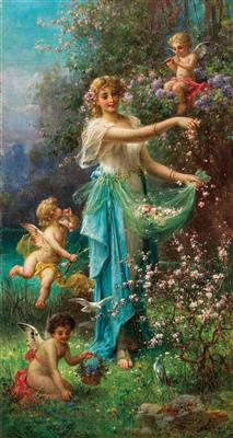 Hans Zatzka - Gemälde des 19. Jahrhunderts