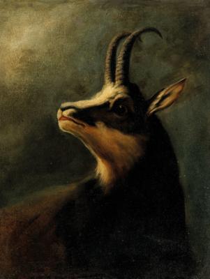 Circle of Karl Wilhelm Diefenbach - Dipinti a olio e acquarelli del XIX secolo