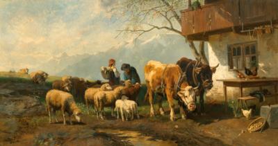 Christian Friedrich Mali - 19th Century Paintings