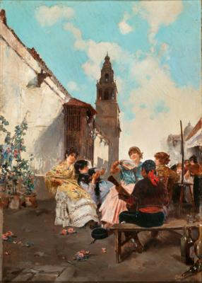 Manuel Ramirez Ibanez - Gemälde des 19. Jahrhunderts