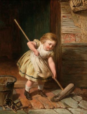 Sophie Gengembre Anderson - Gemälde des 19. Jahrhunderts