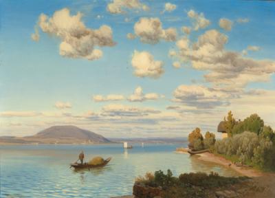Anton Hlavacek - Dipinti ad olio e acquerelli del 19° secolo