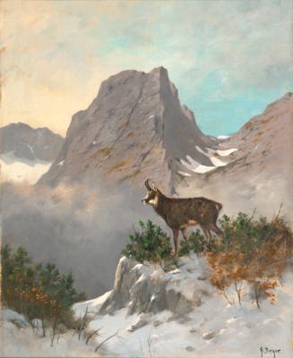 Georg Berger - Dipinti ad olio e acquerelli del 19° secolo