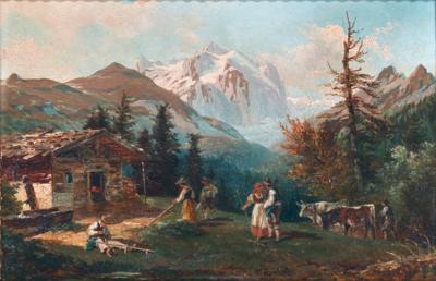 Franz Xaver Reinhold - 19th Century Paintings and Watercolours