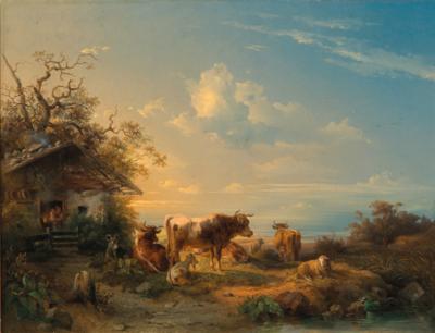 Edmund Mahlknecht - 19th Century Paintings