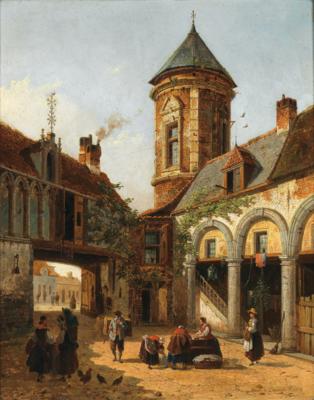 Emile Pierre Joseph de Cauwer - Obrazy 19. století