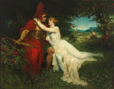 Ferdinand Leeke - Gemälde des 19. Jahrhunderts