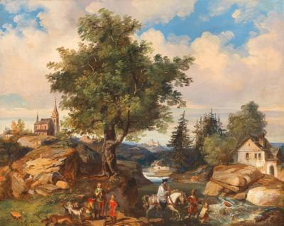 Josef Zak - Dipinti a olio e acquarelli del XIX secolo