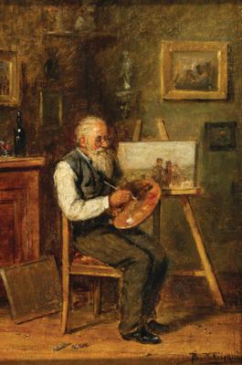Vladimir Egorovich Makovsky - 19th Century Paintings