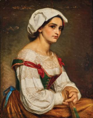 Artist, 19th Century - Dipinti a olio e acquarelli del XIX secolo