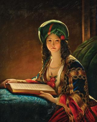 Artist, 19th Century - Dipinti a olio e acquarelli del XIX secolo