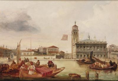 Circle of Carlo Grubas - Dipinti a olio e acquarelli del XIX secolo