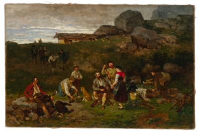 Julius Noerr - Dipinti a olio e acquarelli del XIX secolo