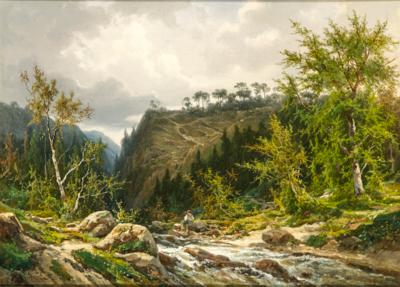 Franz Richard Unterberger - 19th Century Paintings and Watercolours