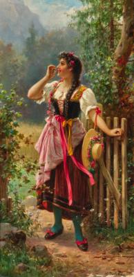 Hans Zatzka - 19th Century Paintings and Watercolours