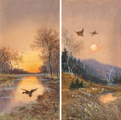 Heinrich Josef Wertheim - Watercolours