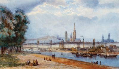 Frankreich, late 19th century - Acquerelli