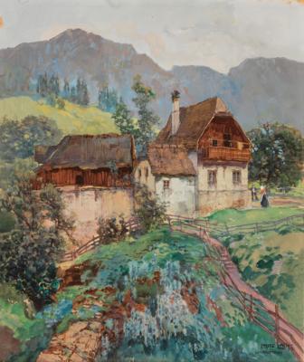 Fritz Lach - Aquarelle