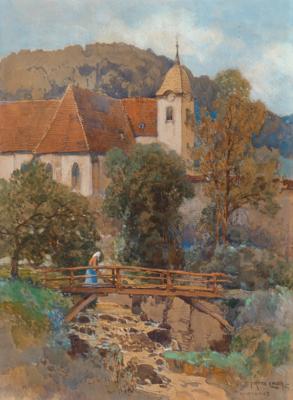 Fritz Lach - Akvarely
