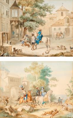 Johann Baptist Zwecker - Watercolors